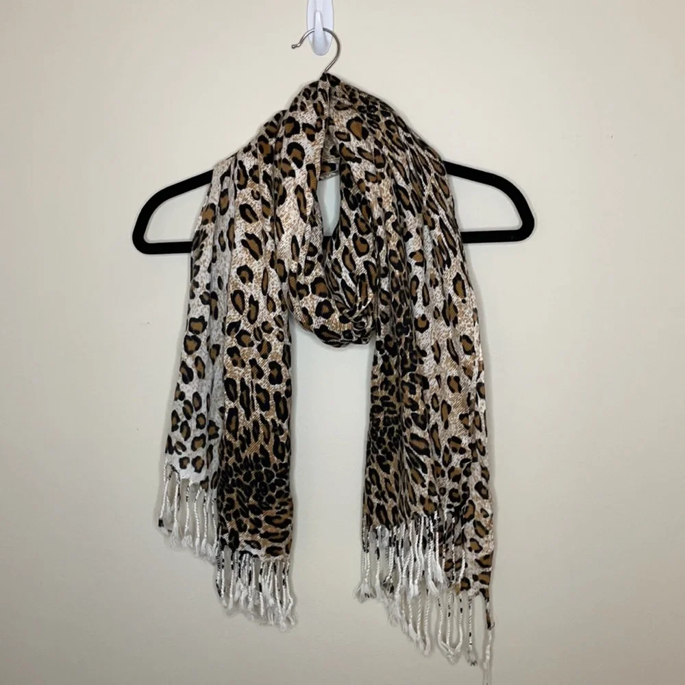 Cheetah Print Scarf
